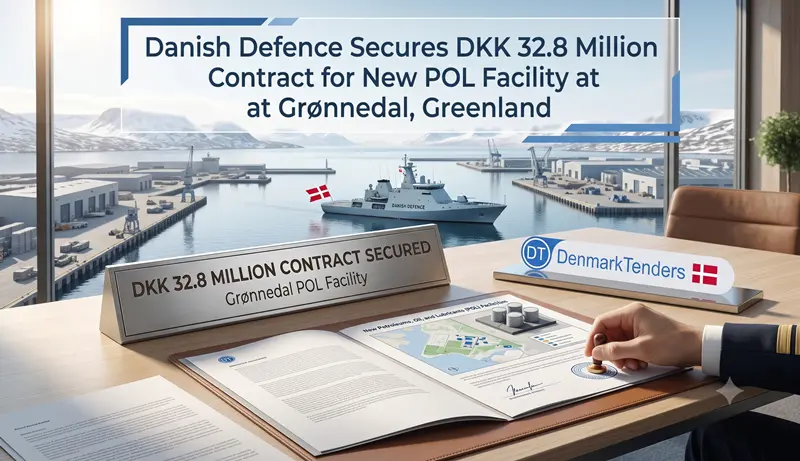 Danish Defence Secures DKK 32.8 Million Contract for New POL Facility at Grønnedal, Greenland