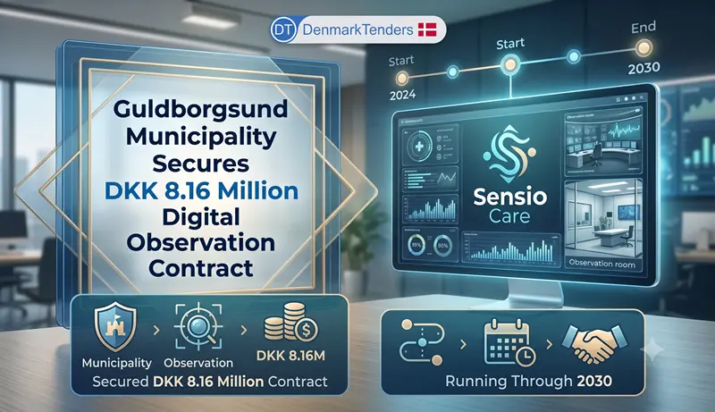 Guldborgsund Municipality Secures DKK 8.16 Million Digital Observation Contract with Sensio Care Through 2030