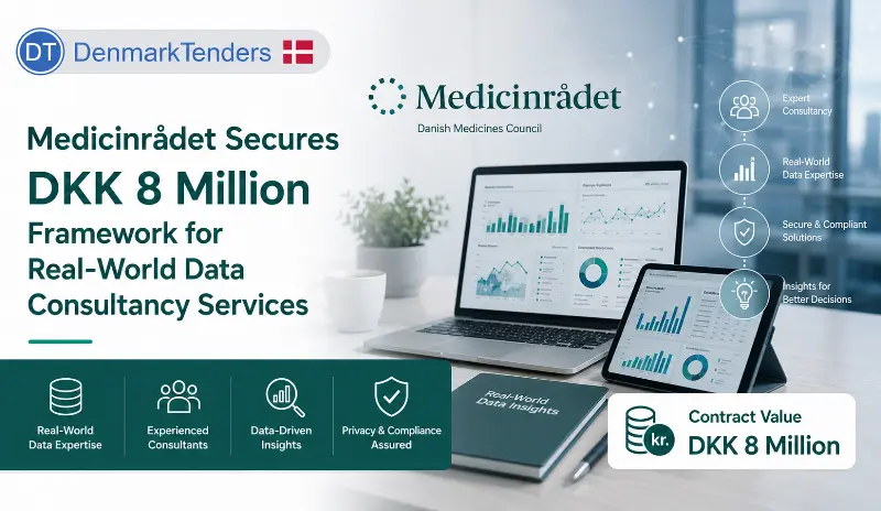 Medicinrådet Secures DKK 8 Million Framework for Real-World Data Consultancy Services