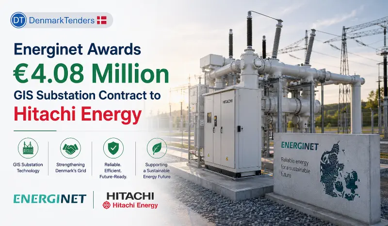 Energinet Awards €4.08 Million GIS Substation Contract to Hitachi Energy