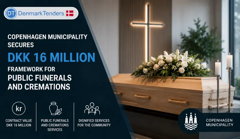 Copenhagen Municipality Secures DKK 16 Million Framework for Public Funerals and Cremations