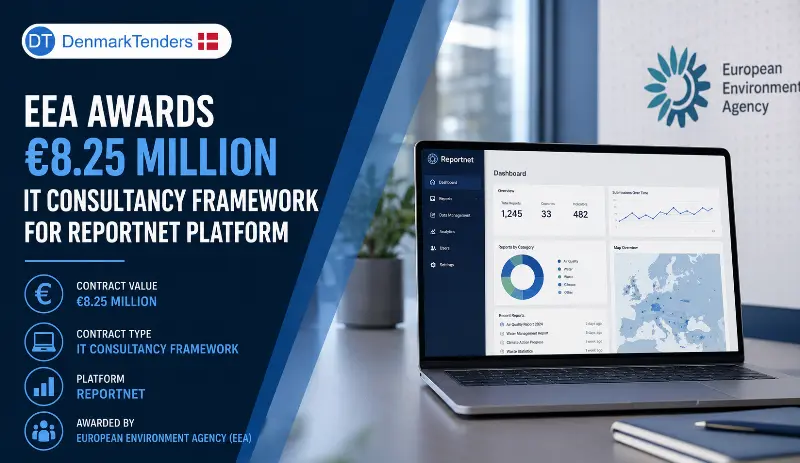 EEA Awards €8.25 Million IT Consultancy Framework for Reportnet Platform